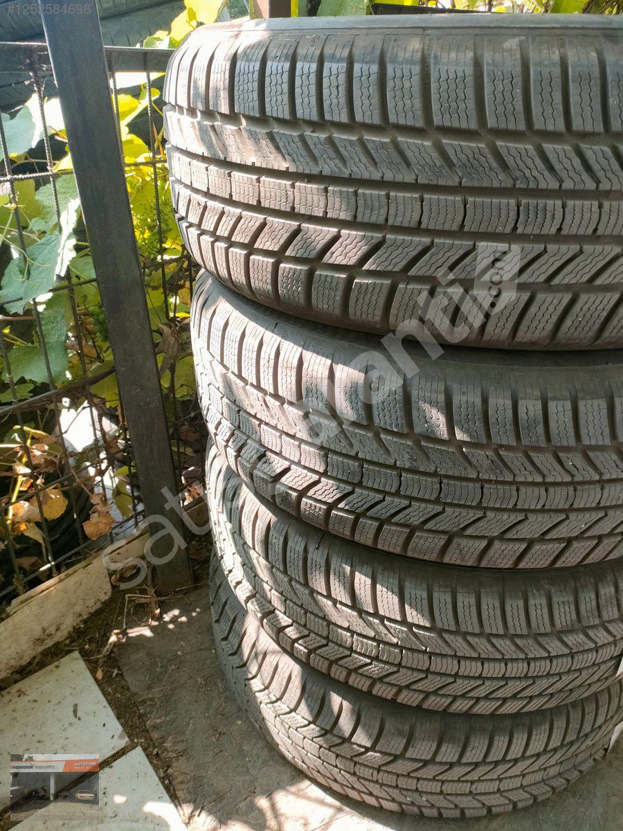 225/55R18 102V CONTİNENTAL KIŞLIK ÇIKMA LASTİK TAKIM.