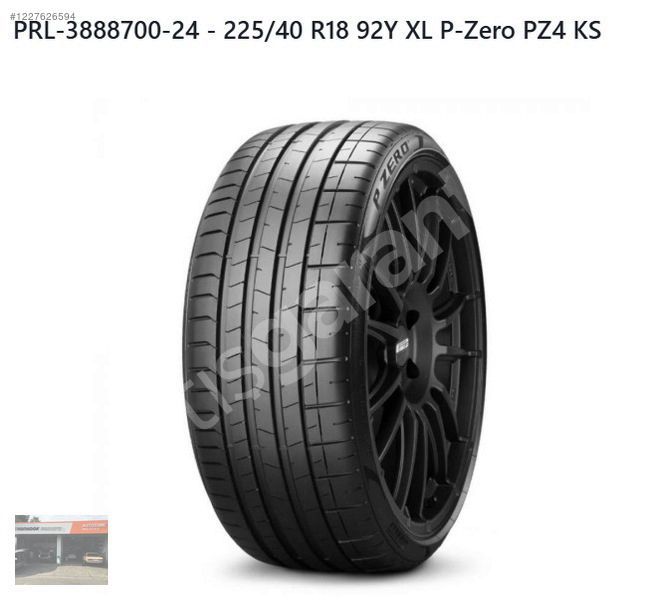 225/40R18 92Y XL P-ZERO PZ4 PİRELLİ YAZLIK SIFIR TAKIM.