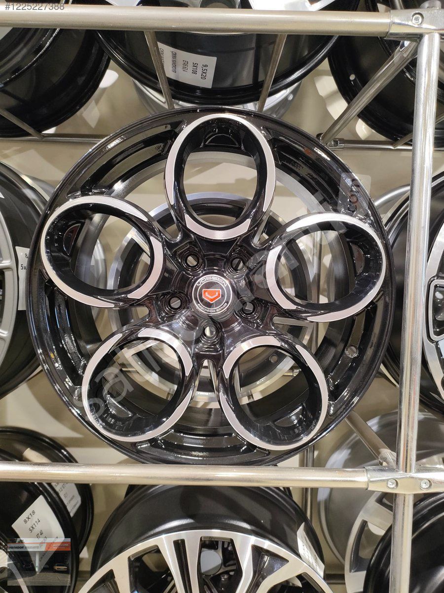 MEGANE JAPON GRUBU UYUMLU 18 İNÇ 5X114 ÇELİK JANT TAKIMI.