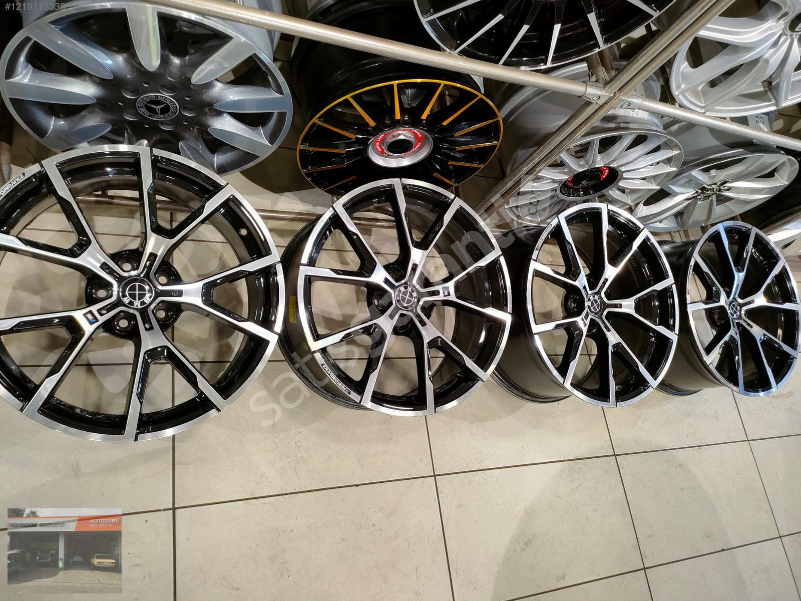 BMW 19 İNÇ 5X112 ÖN-ARKA TEMİZ ÇIKMA JANT