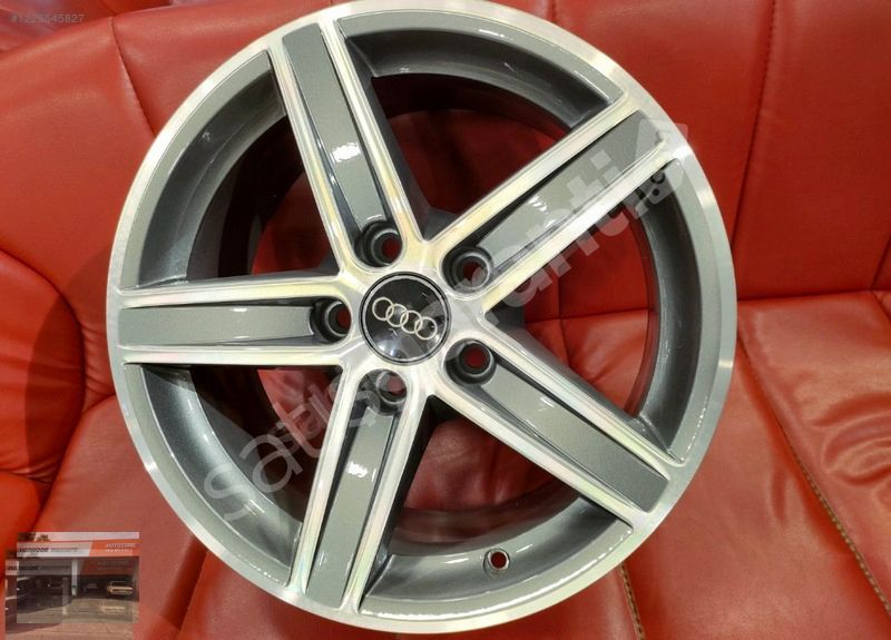 16 İNÇ ORGİNAL AUDİ YENİLENMİŞ JANT TAKIMI.