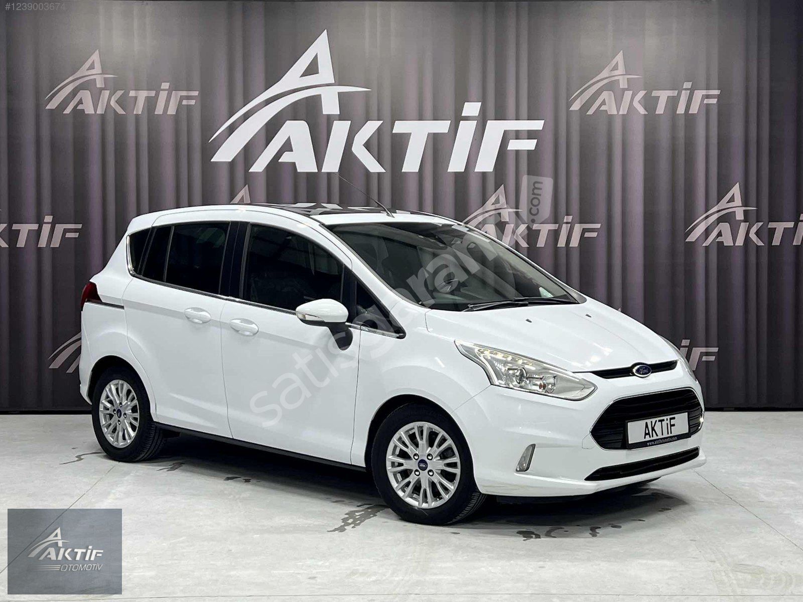 AKTİF 2012 FORD B-MAX 1.5 TDCI TİTANİUM CAM TAVAN FULL BOYASIZ..