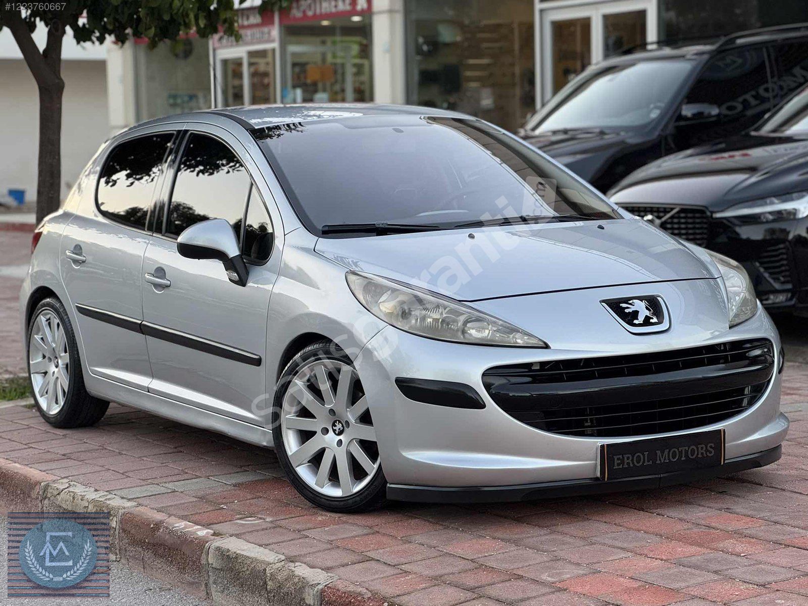 EROL MOTORS'DAN 2008 PEUGEOT 207 NAVİGASYON/BLUETOOTH/17'JANT