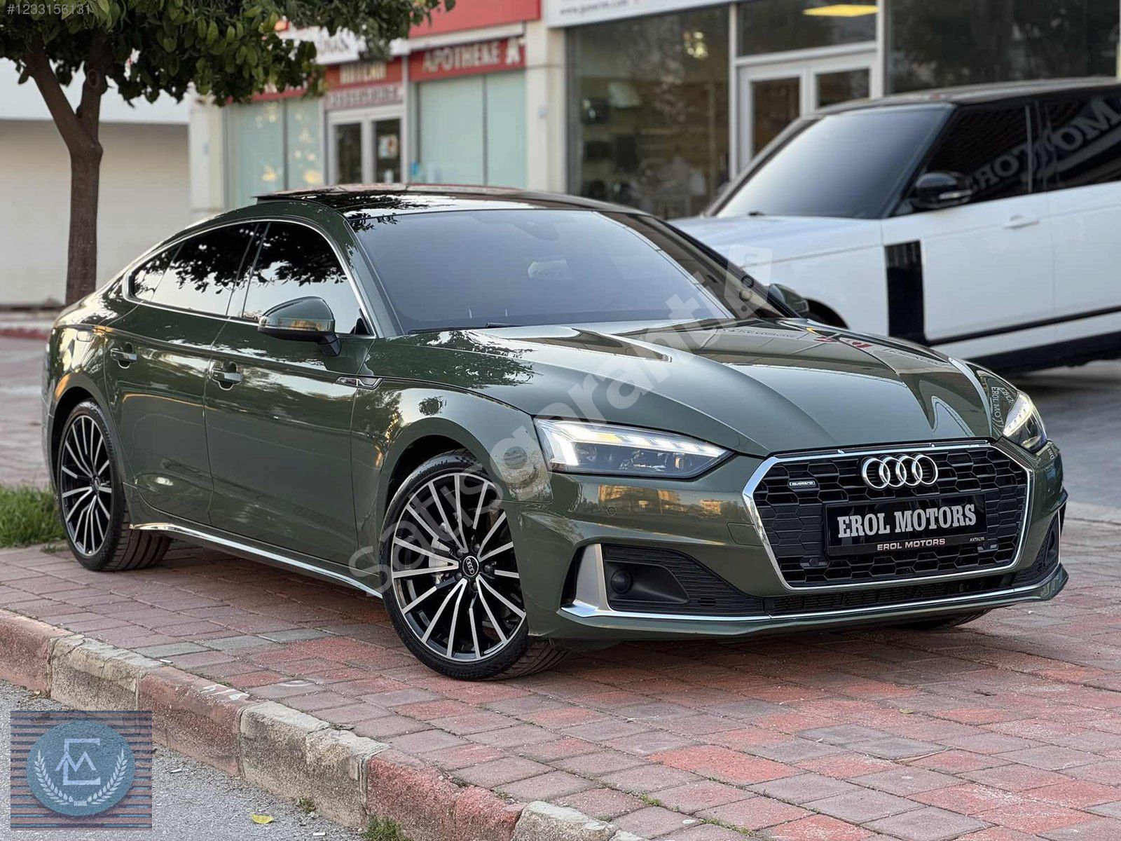 EROL MOTORS'DAN 2021 A5 40 TDİ QUATTRO/ADVANCED/YEŞİL /19 JANT