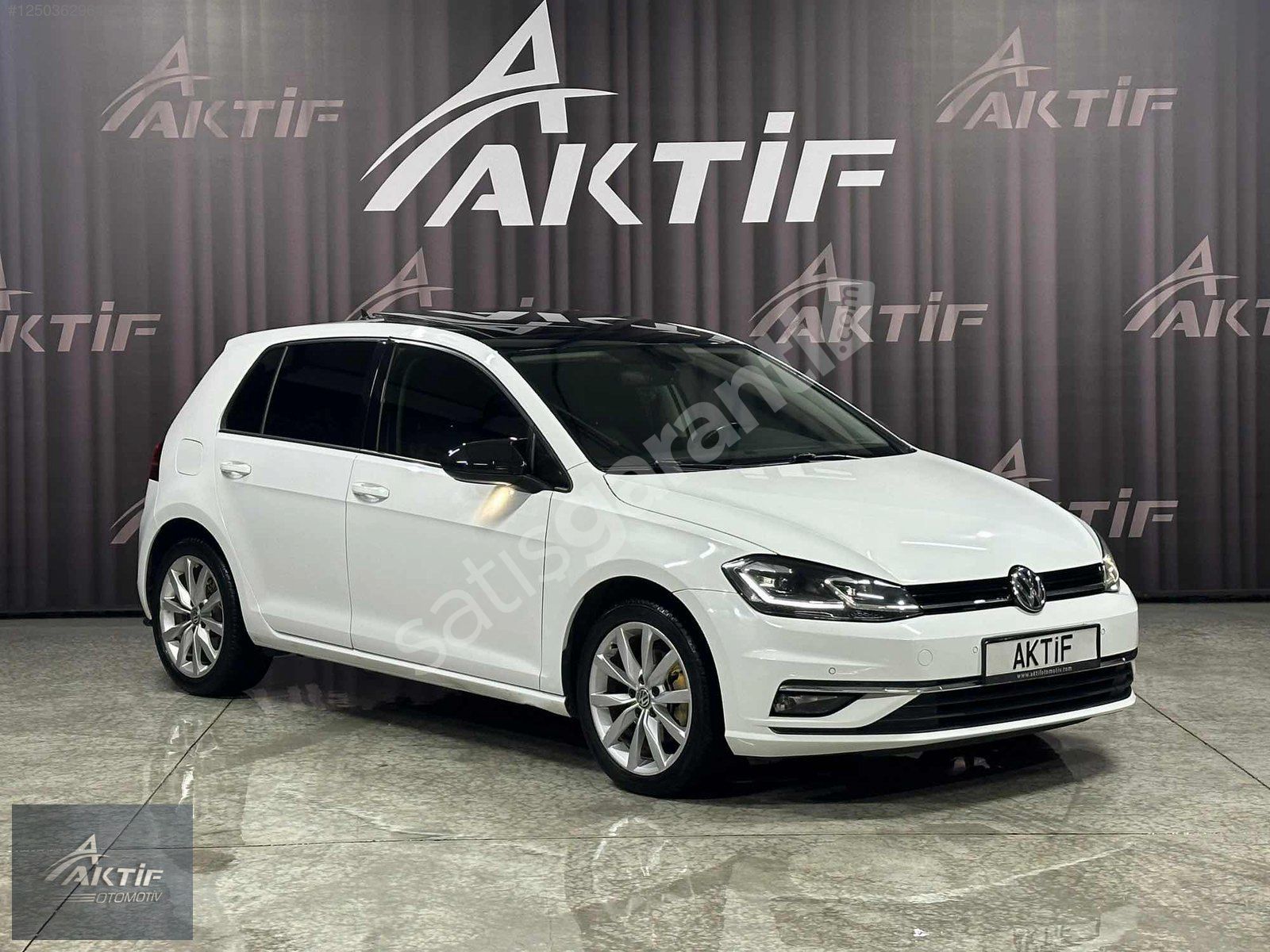 AKTİF 2017 GOLF 1.6 TDI HİGHLİNE DSG 115HP CAM TAVAN HAYALT FULL