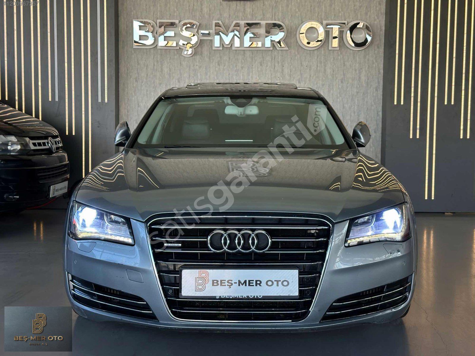 BEŞMER OTO 2012 AUDİ A8L 4K.ISITMA+SOĞUTMA MASAJ BOSE TV HATASIZ