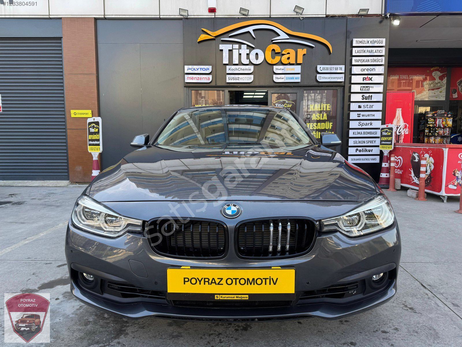 POYRAZ OTOMOTİV'DEN 2017 BMW 3.18D DEĞİŞENSİZ!!!