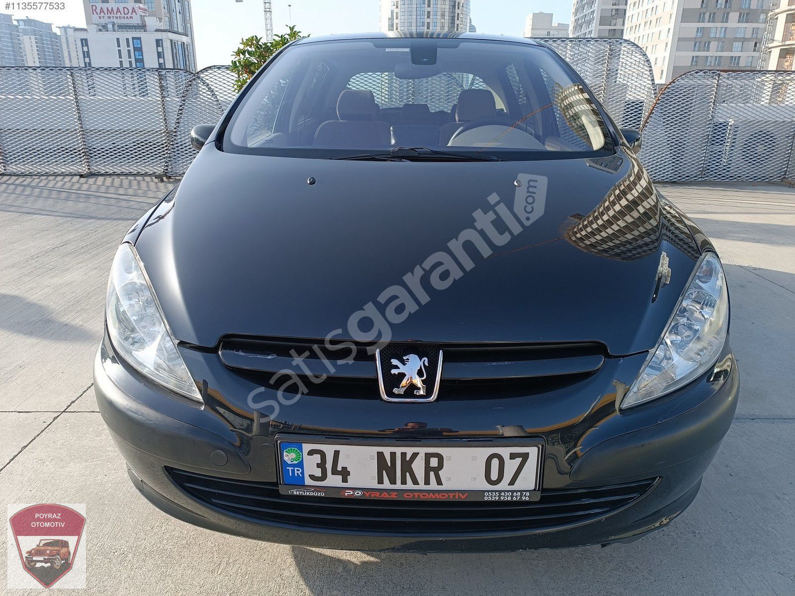 POYRAZ OTOMOTİV'DEN 307 FULL. DÜŞÜK KM OTOMATİK DEĞİŞENSİZ ORJ.