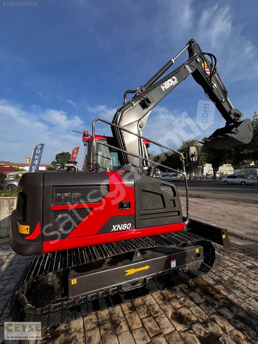 HIBOL XN80-E TURBO YANMAR MOTOR ALMAN HİDROLİK SİSTEM 8 TON
