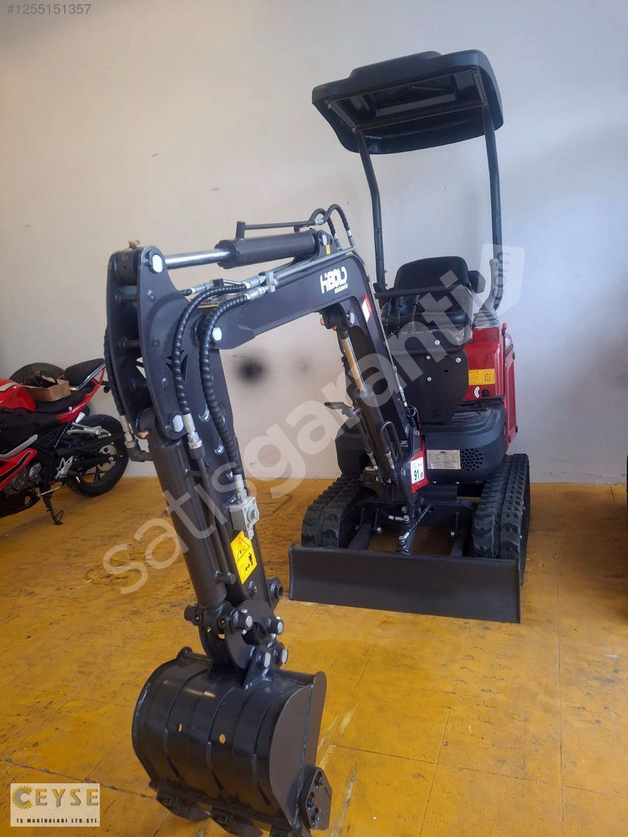 HIBOL KS10/8 BAĞ BAHÇE PEYZAJ TİPİ 1 TON MİNİ EKSKAVATÖR