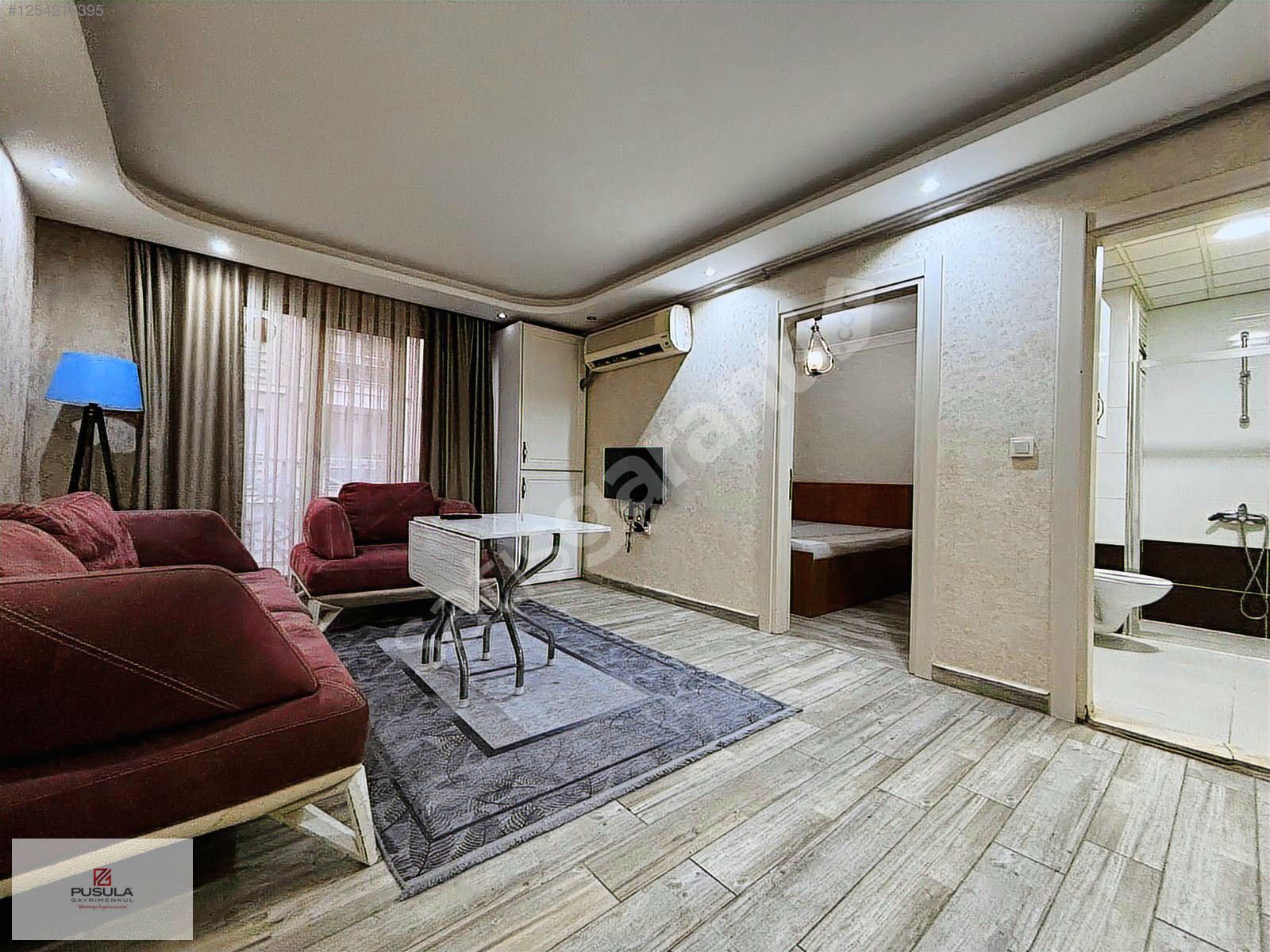 GAZİOSMANPAŞA MAHALLESİNDE BALKONLU KİRALIK 1+1 DAİRE