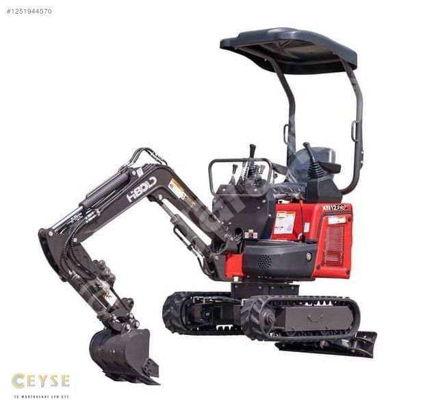 HIBOL XN12 KUBOTA MOTORLU 1,2 TON BAĞ BAHÇE TİPİ MİNİ KEPÇE