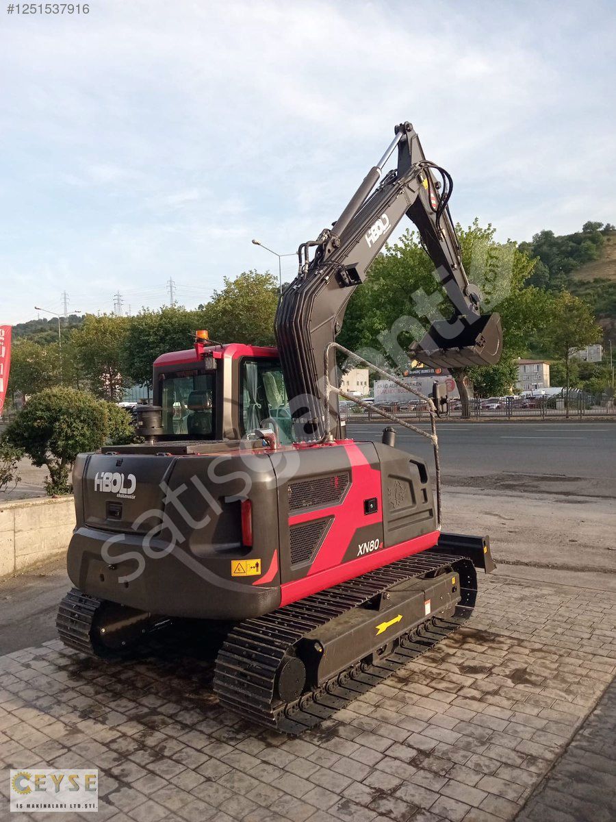 HIBOL XN80-E TURBO 73HP YANMAR MOTOR REXROTH HİDROLİK SİSTEM