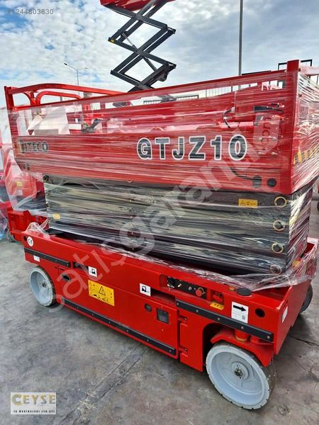 TİTECO 10+2 METRE AKÜLÜ MANLİFT (PERSONEL YÜKSELTİCİ)