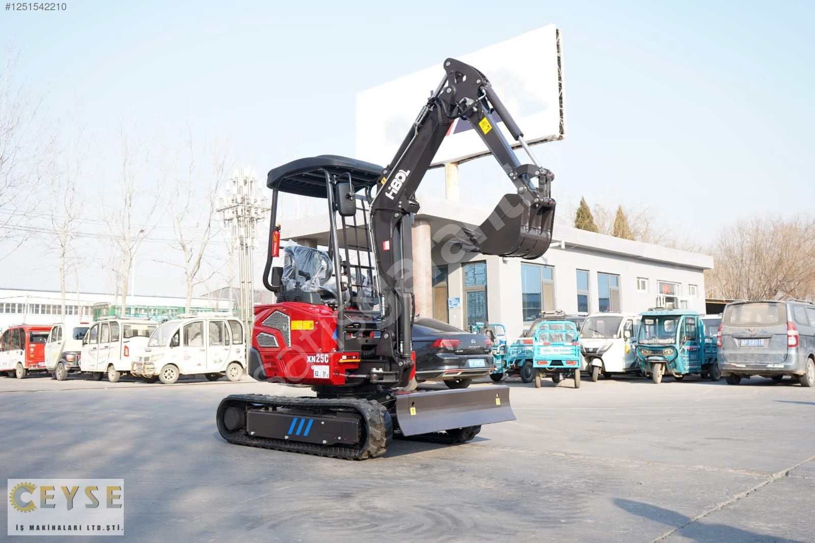 HIBOL XN25C KUBOTA MOTOR 2,5 TON LANSMANA ÖZEL KAMPANYALI FİYAT