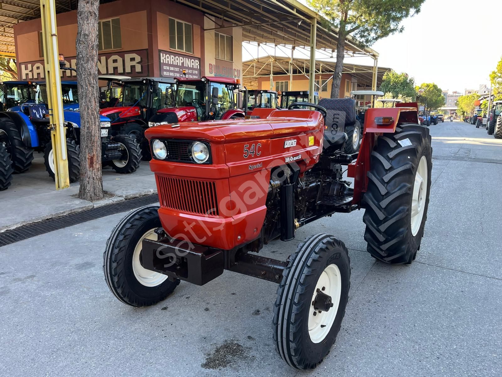 1998, FİAT 54C, 4 LASTİK SIFIR TAKILDI, VİZESİ YENİ