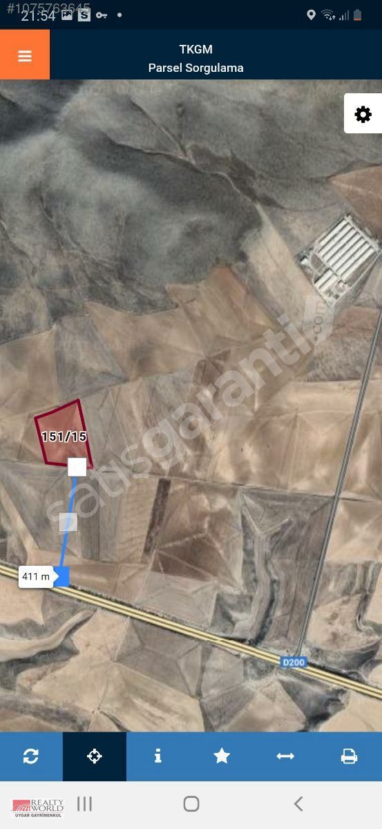 RW UYGAR 'DAN ESKISEHIR ANKARA YOLUNA 400 MT , HASTAVUK YANINDA