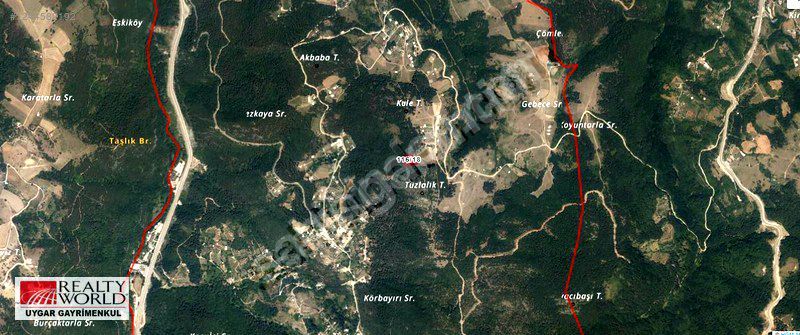RW UYGAR MEHMET ENGİNDEN OSMANGAZİ GÖKÇEÖRENDE SATILIK 3295 M2