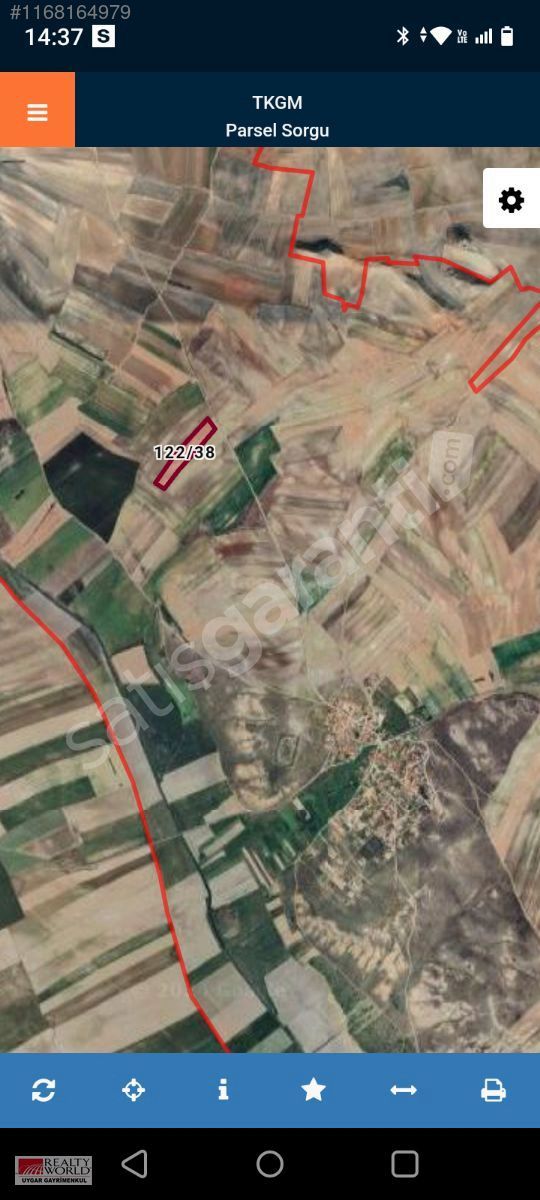 RW UYGAR'DAN KÖYE YAKIN ASFALTA 2.PARSEL