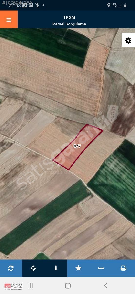 RW UYGAR 'DAN ÇİFTÇİ 'DE 21.630 M2