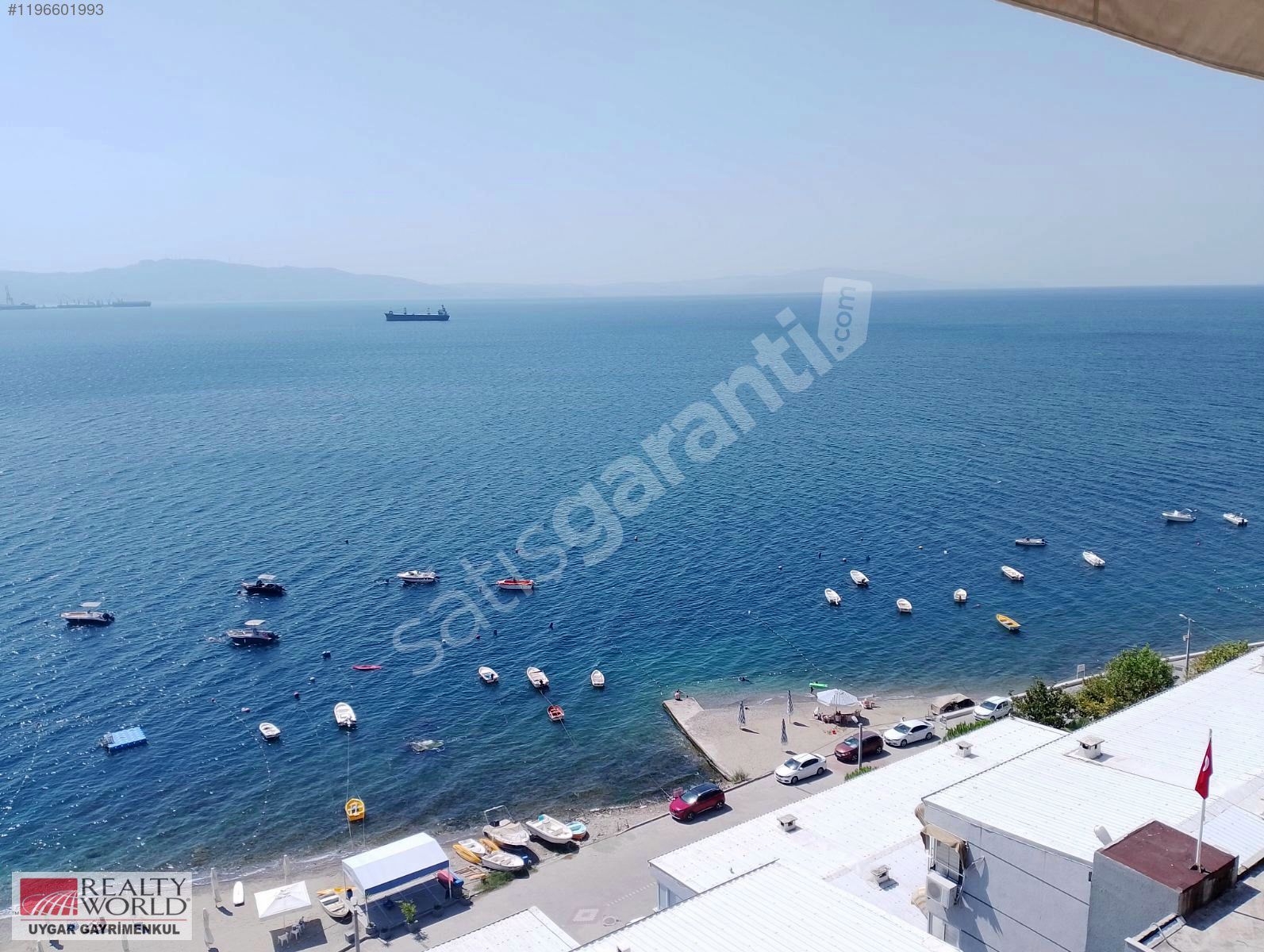 RW UYGAR'DAN PANAROMİK DENİZ MANZARALI 2+1 DAİRE
