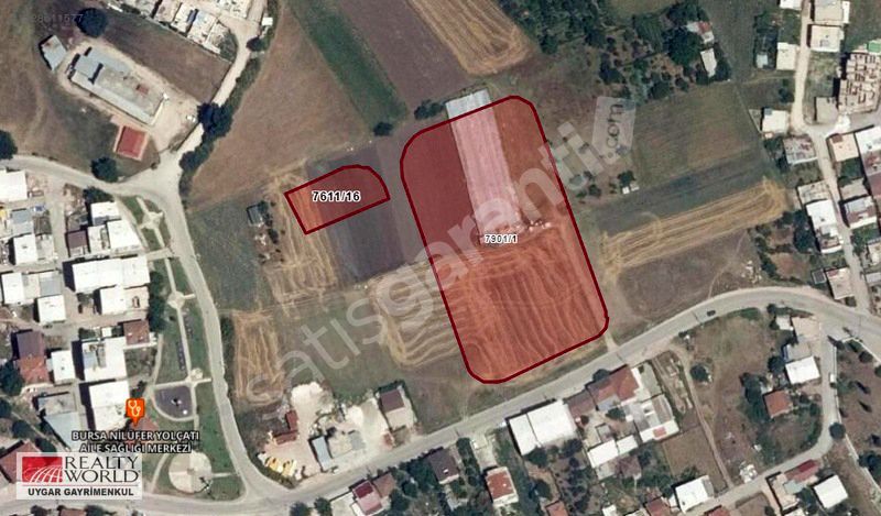 RW UYGARDAN NİLÜFER YOLÇATIDA YATIRIMLIK İMARLI ARSA
