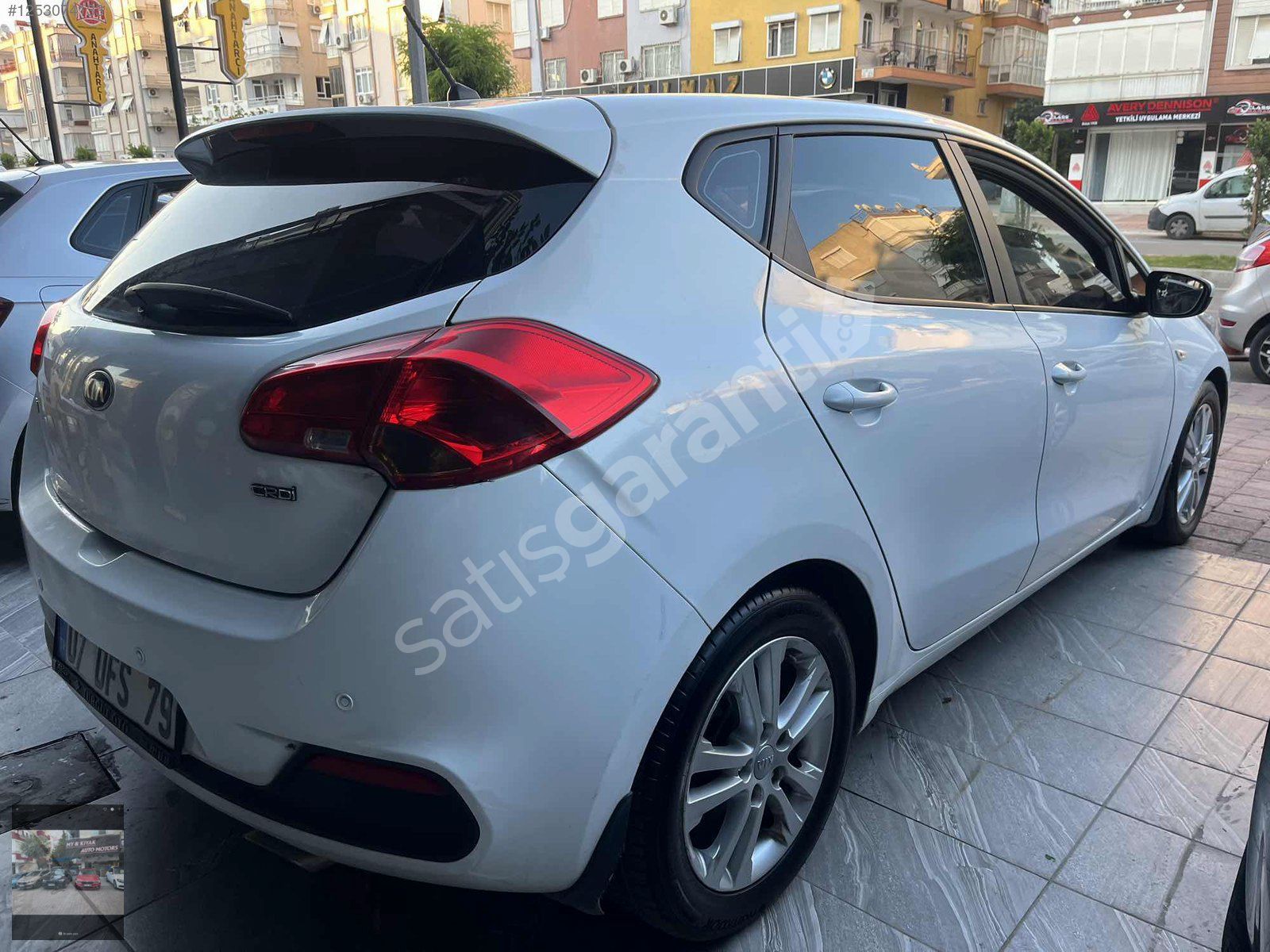 2015 KIA ceed 1.6 crdi 128 hp İlk el değişensiz full paket