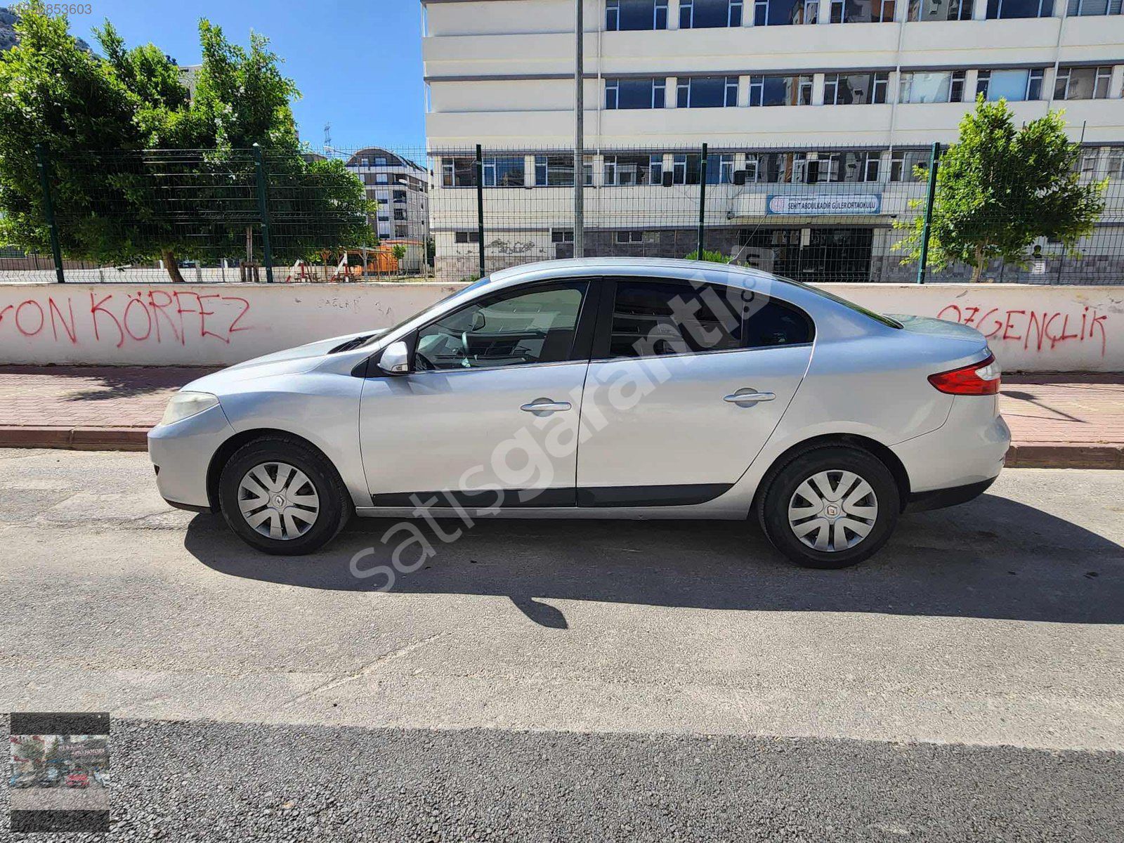 ANTALYA ÇAKIR OTOMOTİVDEN OTOMATİK 2012 MODEL FLUANCE 1.5 DİZEL