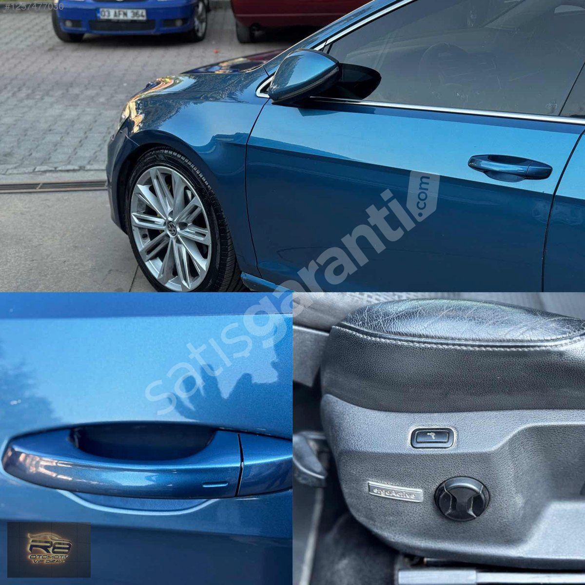 GOLF7/ 1.6TDI/HİGLİNE/C.TAVAN/MASAJ/ISITMA/KEYLES/ÖZEL RENK/FULL