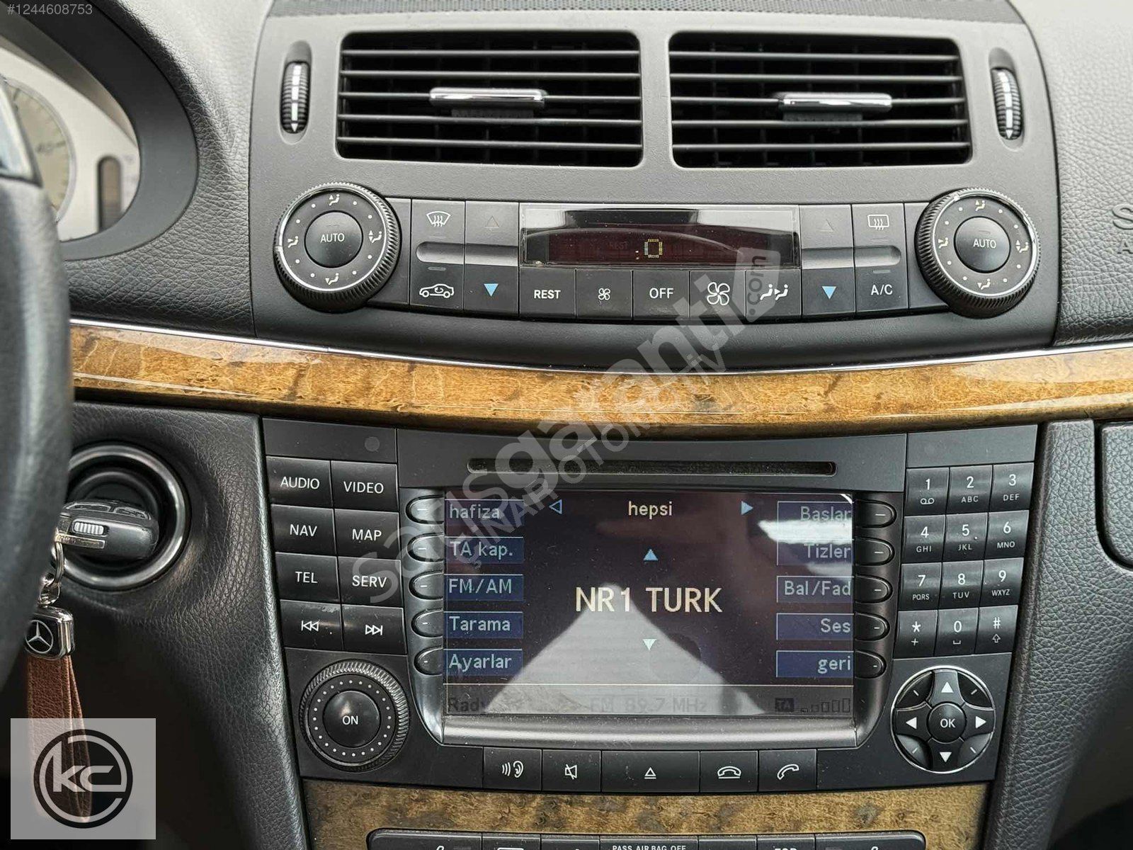 E280 AVANGARTE 7 İLERİ ISITMA SANRUF DİSTRONİC ÇEKİ DEMİRİ
