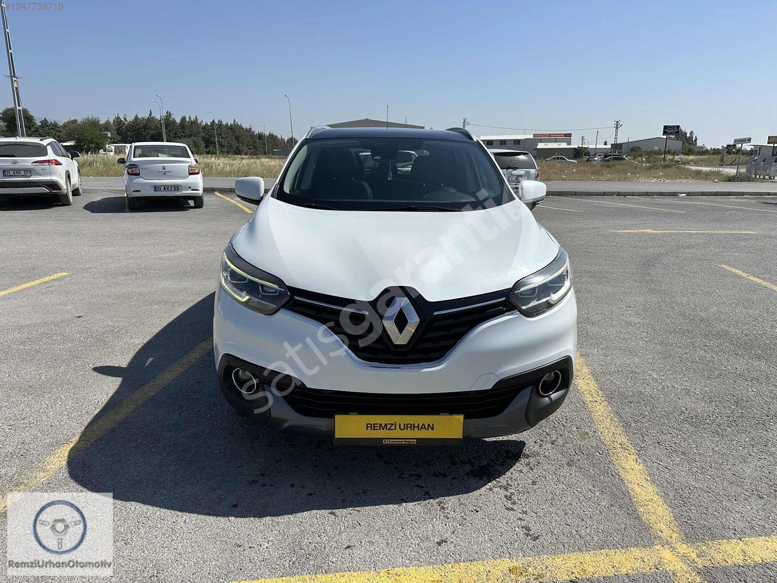 2016 KADJAR 1.5 DCI ICON CAM TAVAN 189.000KM DE BOYASIZ