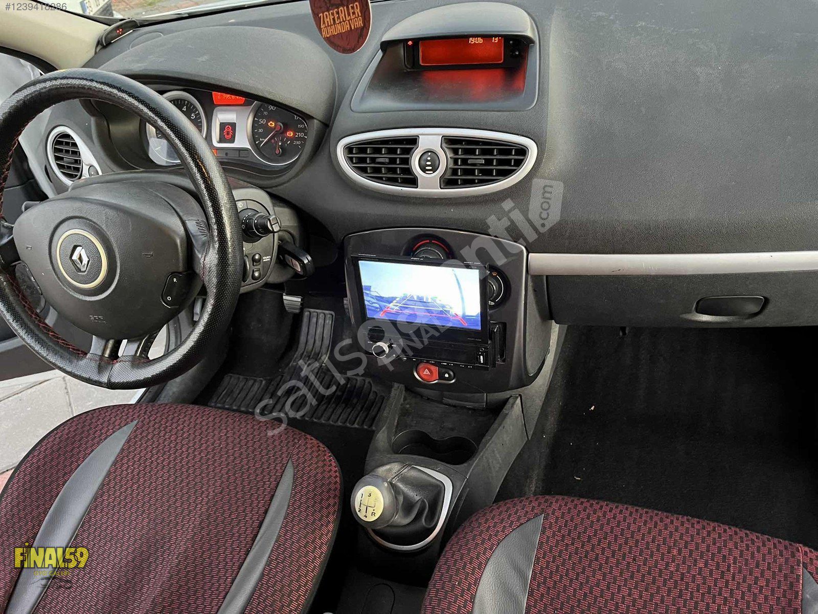 (FİNAL59)KAZASIZ DEĞİŞENSİZ 2012 CLİO 1.2 16V EXTREME PAKET