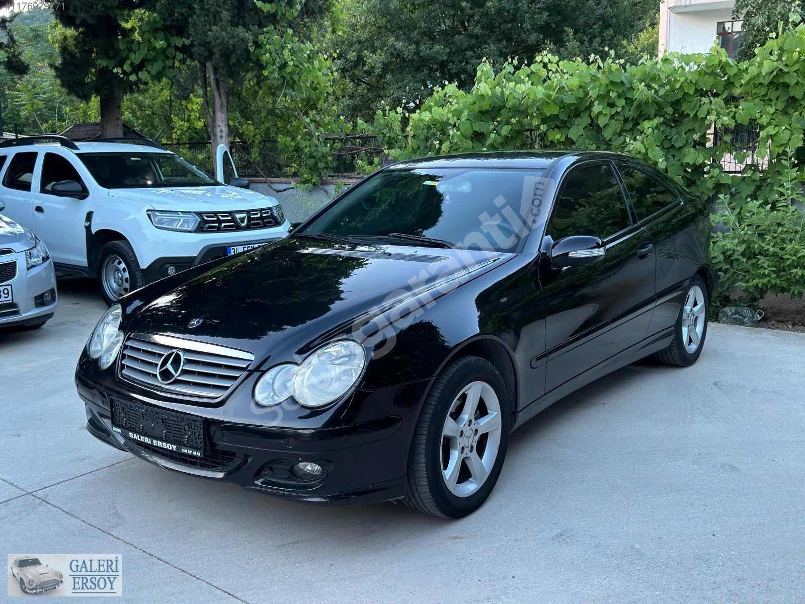 GALERİ ERSOY'DAN 2006 C200 CDİ COUPE OTOMATİK KAZASIZ BAKIMLI