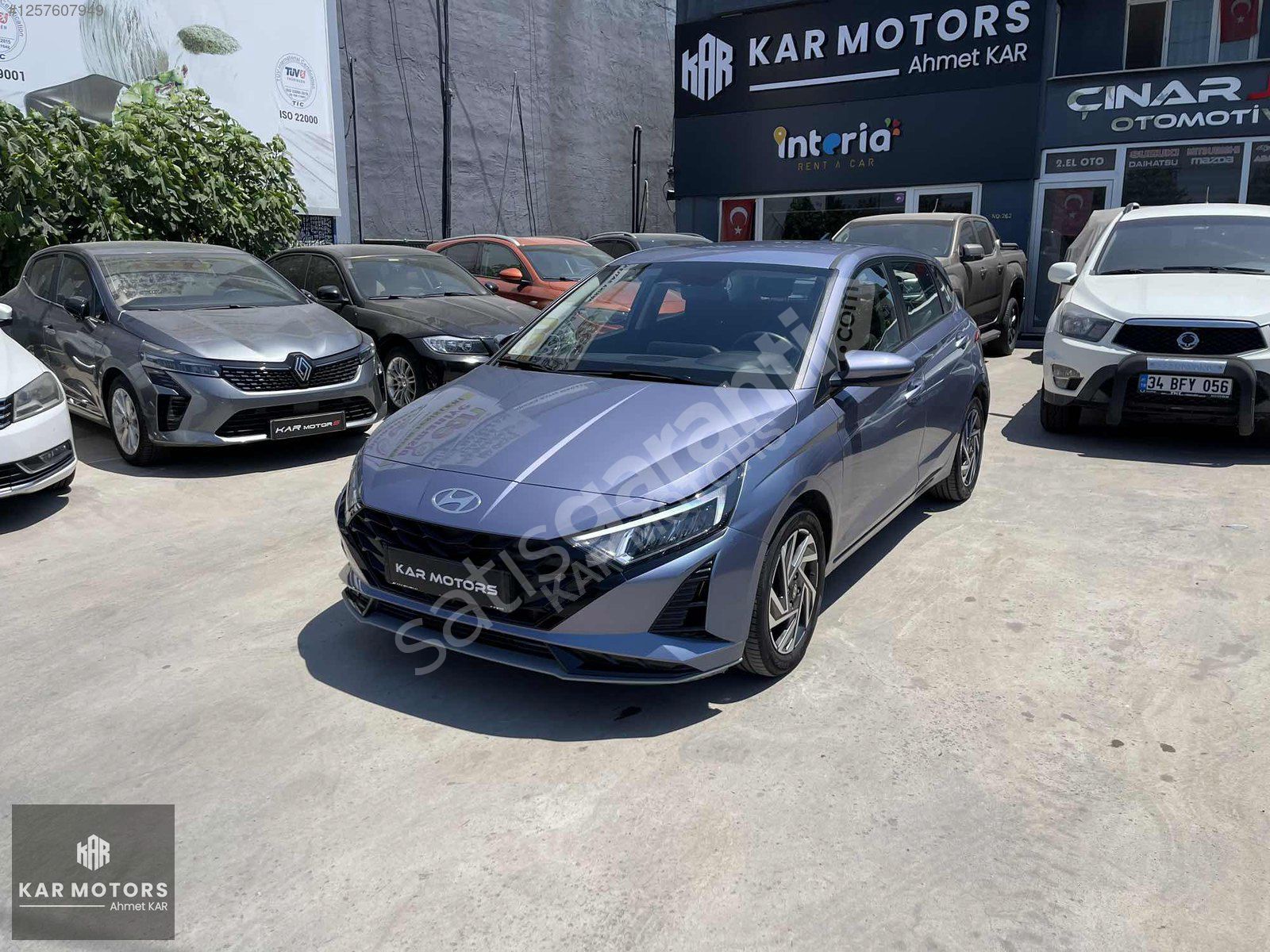 2024 HYUNDAİ İ20 1.0 T-GDI STYLE OTOMATİK+NAVİGASYON K.K 12 TKS