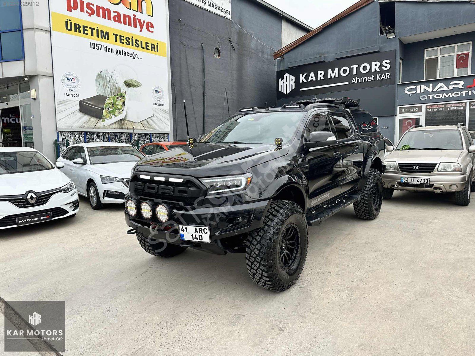 BOYASIZ ORJ 72.000 Kmde FORD RAGER 3.2 TDCİ WİLD TRAK 200HP 4X4