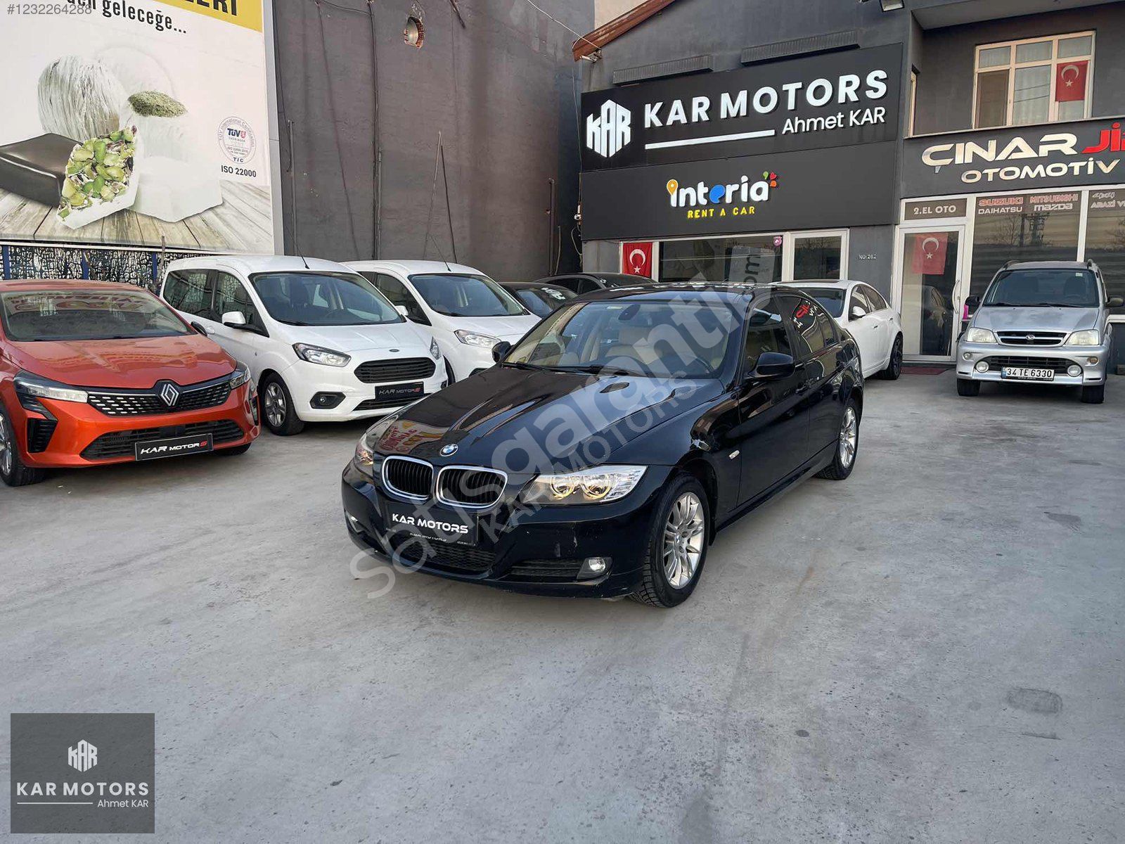 2012 MODEL BMW 320 D COMFORT OTOMATİK İÇ KREM K.KARTINA 12 TKS