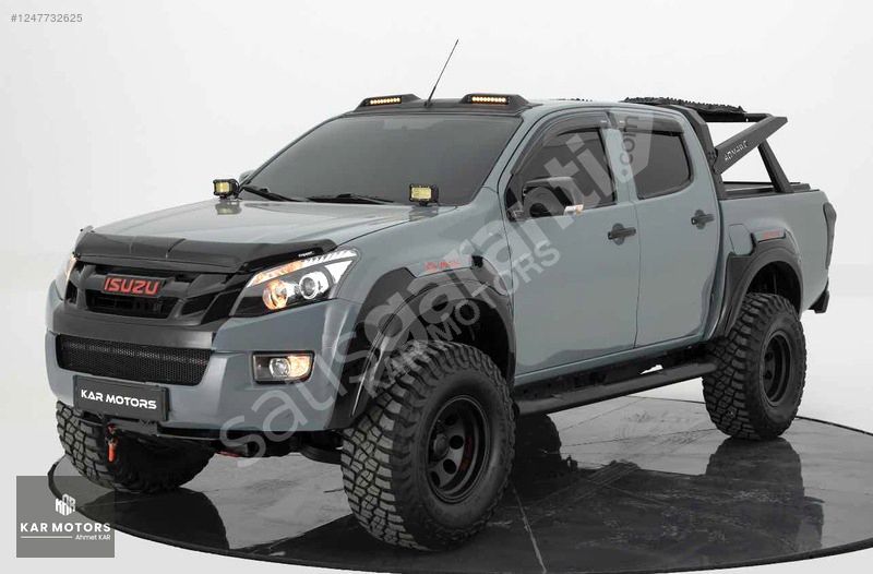 127.000 Km'de ISUZU D-MAX 2.5 4X4 V-CROSS OTOMATİK K.K 12 TAKSİT