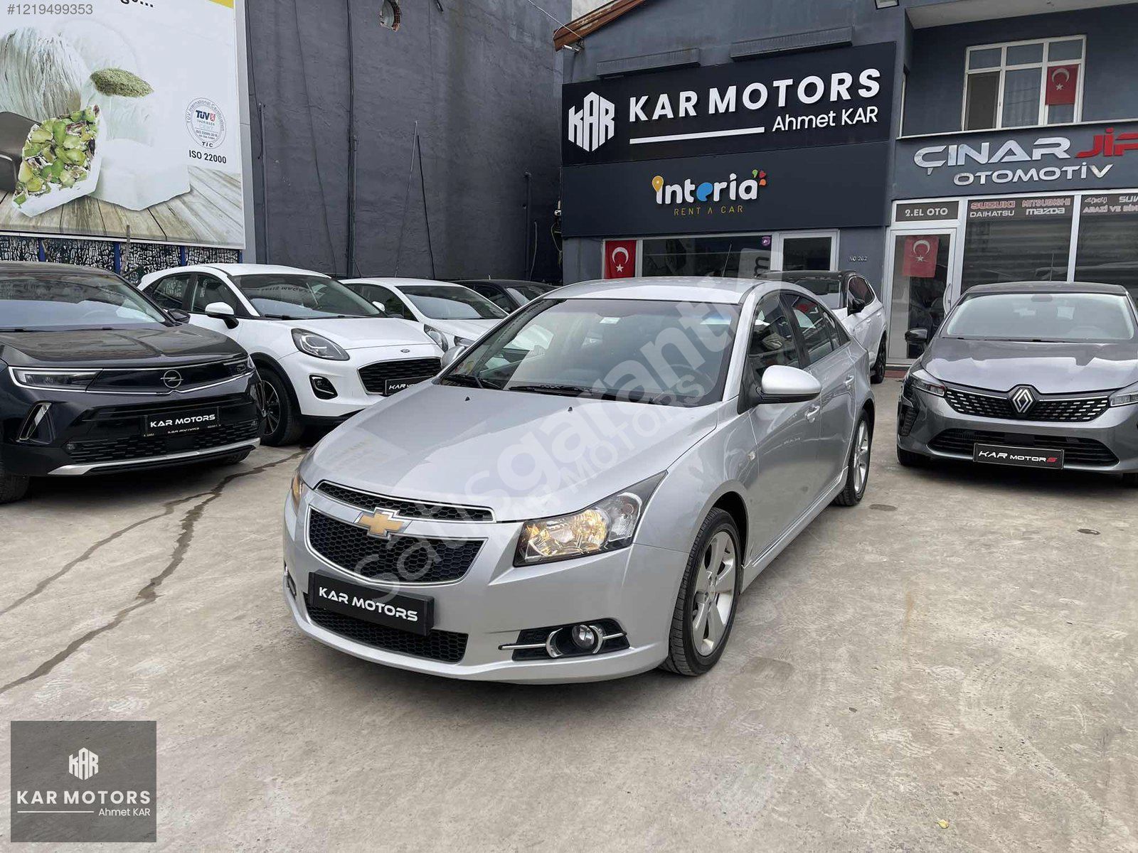 BOYASIZ 2012 CRUZE 1.6 WTCC EDİTON PLUS OTOMATİK K.K 12 TAKSİT