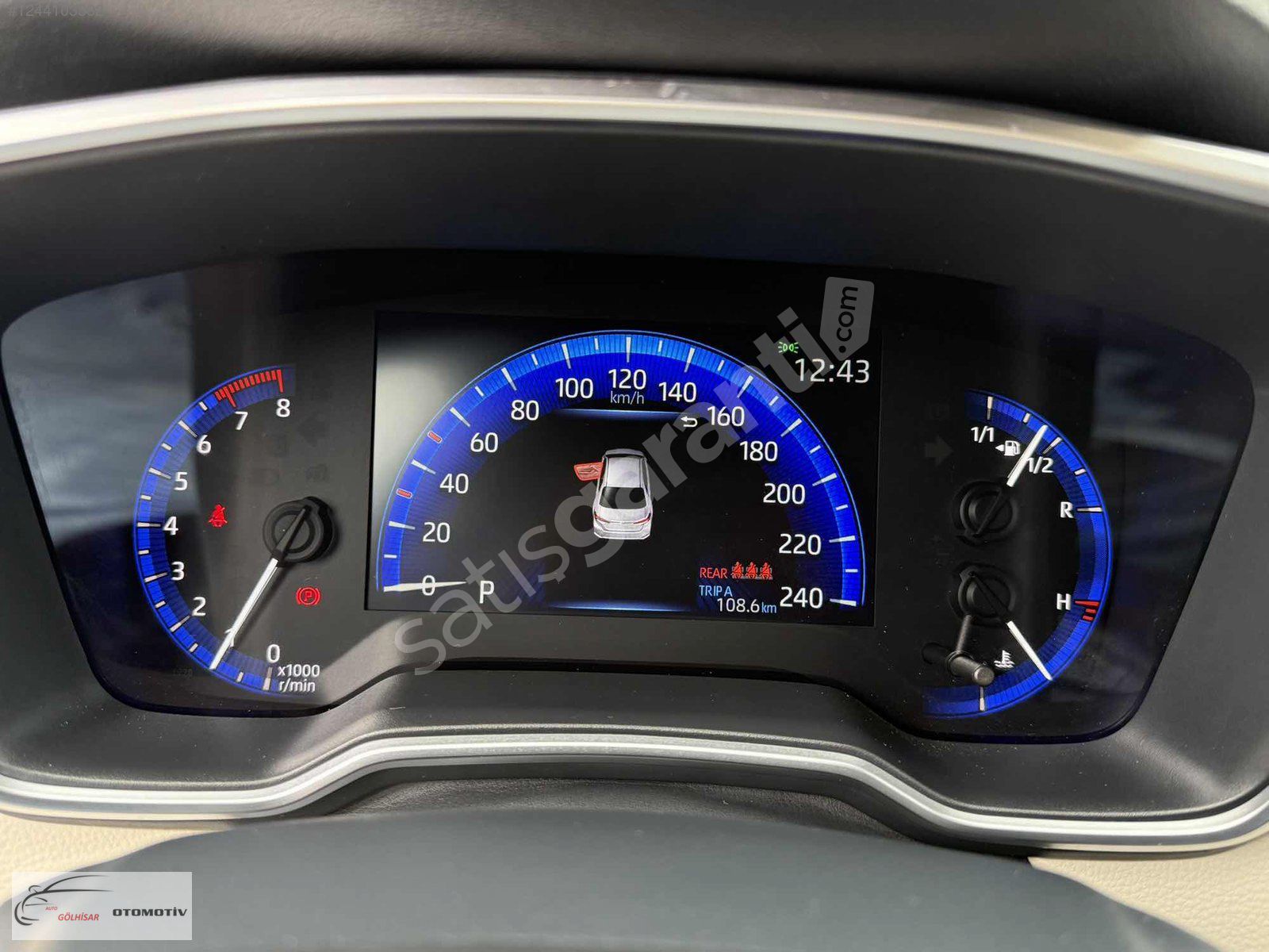 Auto Gölhisar 2022 Toyota Corolla 1.5 Flame X-Pack 28000 Km