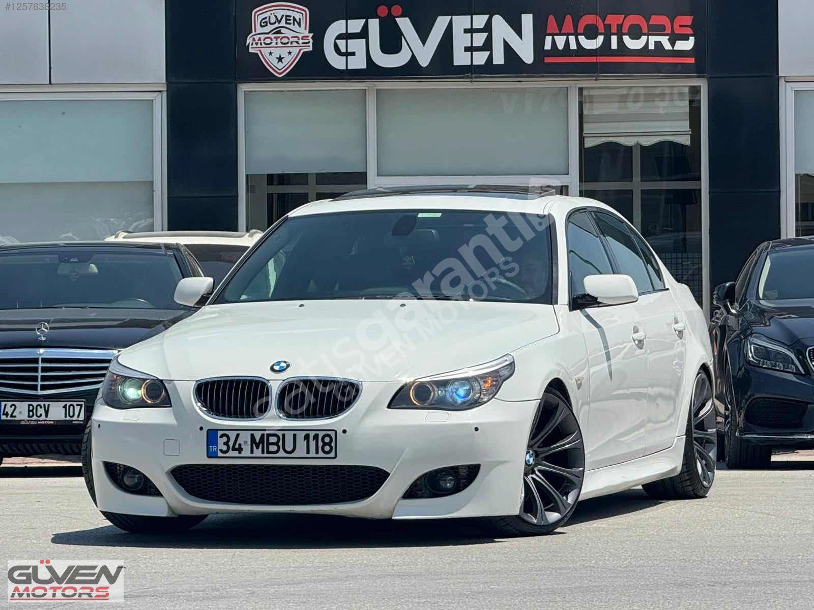 2008 MODEL+BMW 5.20 D+M-SPORT+LCI+JOİSTİK+RECORE+MA***