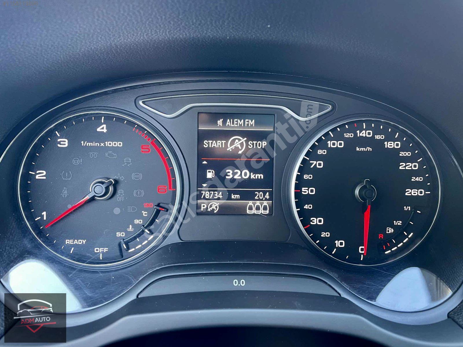 2018 AUDİ A3 S-TRONİC CAM TAVAN 88 BİN KM