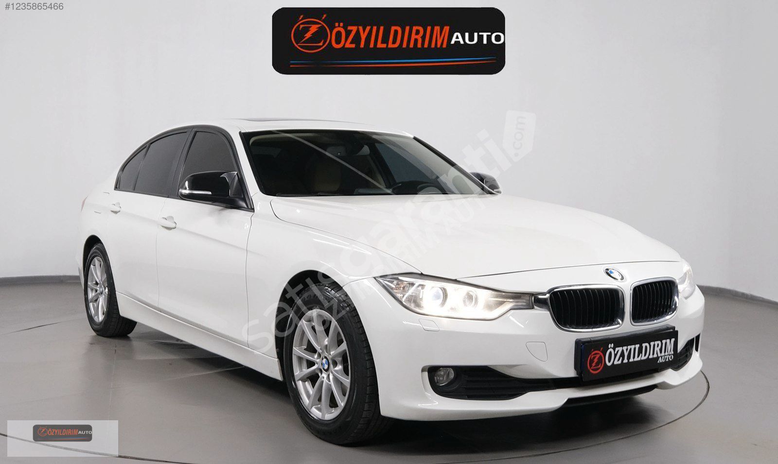 ÖZYILDIRIM AUTO BMW 320D DÜŞÜK KM SUNROOF SEDEF BEYAZ
