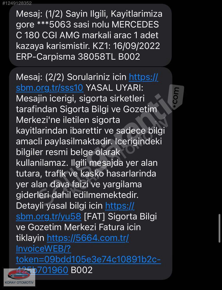 Koray Otomotiv'den Mercedes C180 BlueEficiency AMG Makyajlı Kasa