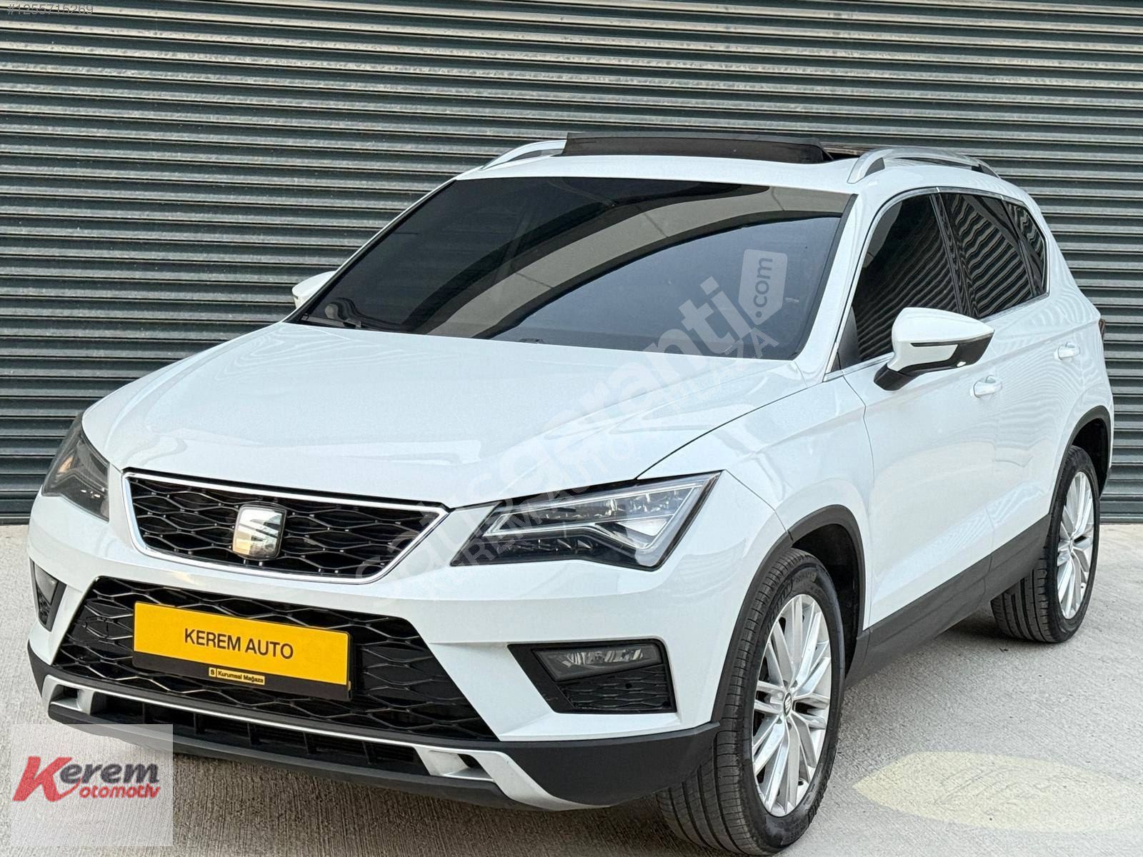 2018 ATECA 1.4 ECOTSİ XCELLENCE CAM TAVAN HATASIZ 169 BİN'DE +