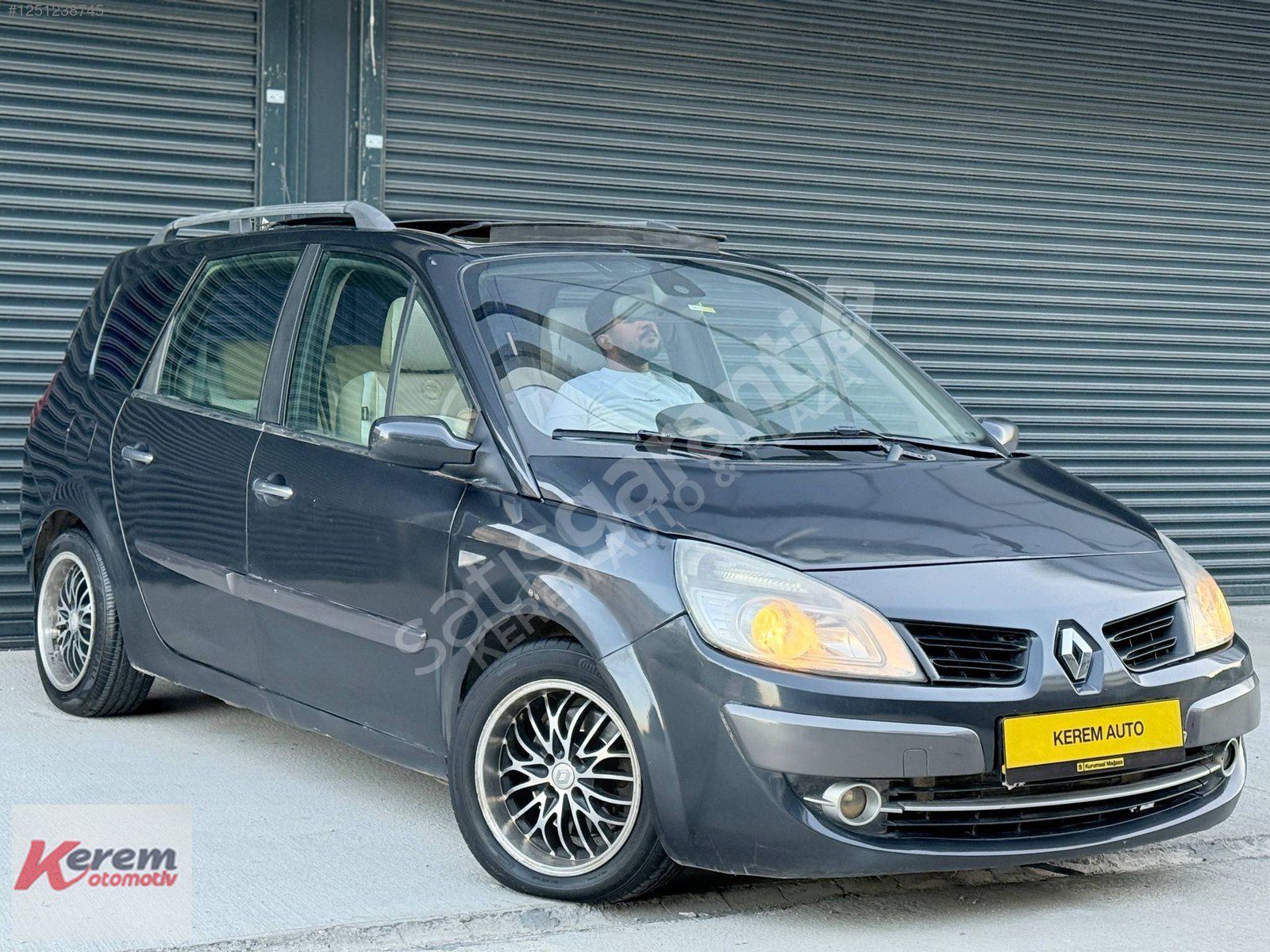 158 KMDE 2008 GRAND SCENİC 1.5 DCI PRIVILIGE CAM TAVAN 7 KİŞİLİK