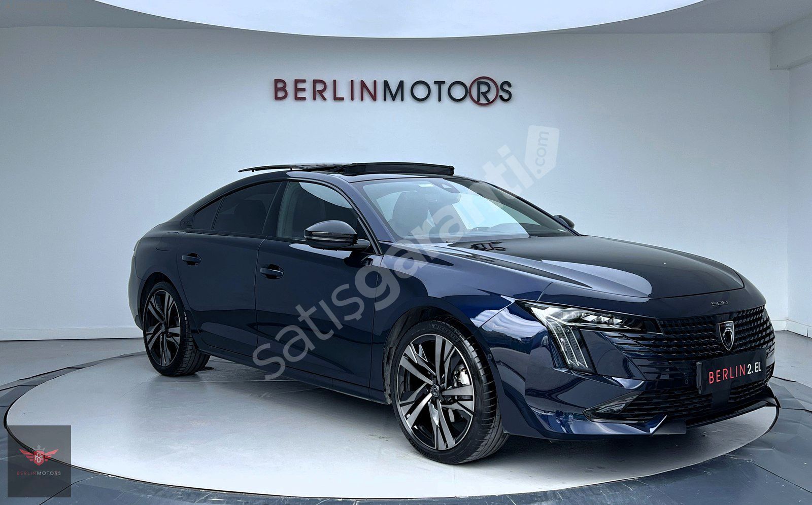 "Berlin Motors"2023 PEUGEOT 508 1.5 BLUEHDI GT HATASIZ