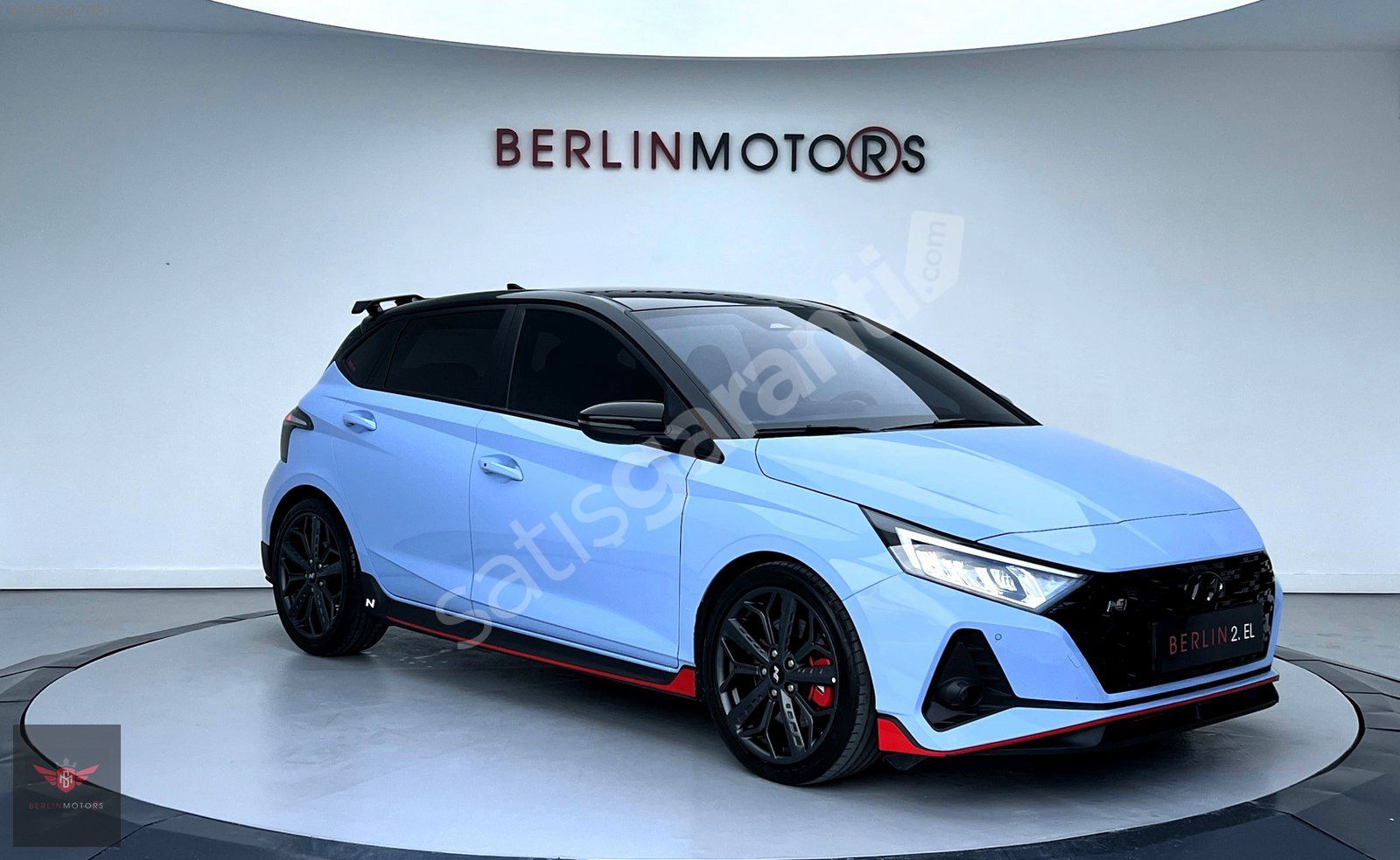 "Berlin Motors" HATASIZ HYUNDAI İ20N 204HP STOK+ALCANTARA+F.SERV