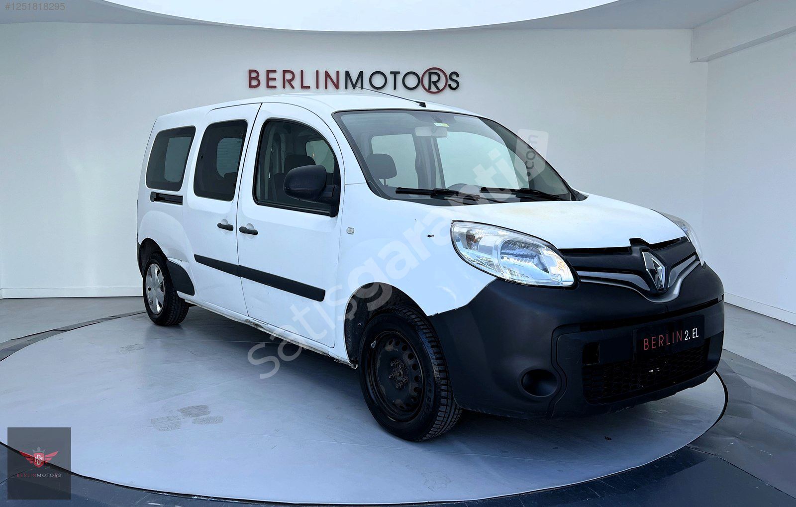 "Berlin Motors"2017 RENAULT KANGOO 1.5 DCI MAXİ TOUCH DEĞİŞENSİZ