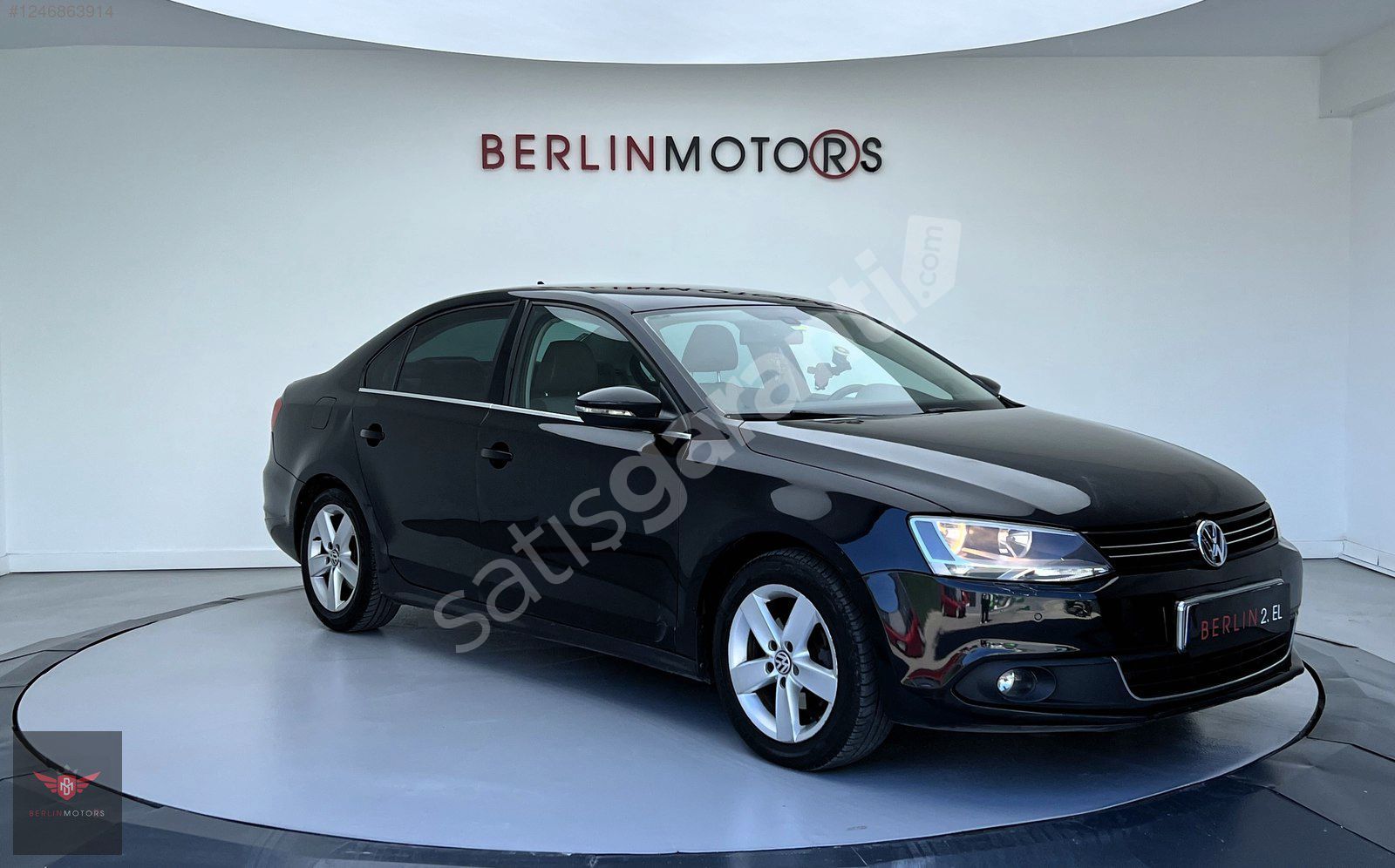 "Berlin Motors"2012 VOLKSWAGEN JETTA 1.6 TDI HİGHLİNE DEĞİŞENSİZ