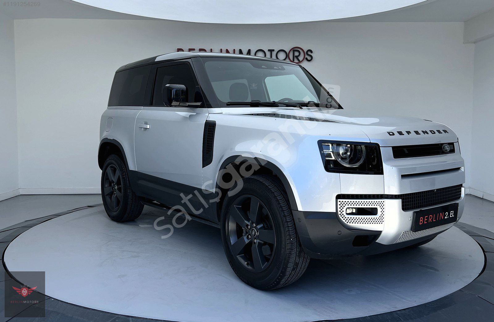 "Berlin Motors"HATASIZ DEFENDER+KOLTUK İÇİN VERGİLER ÖDENMİŞTİR.